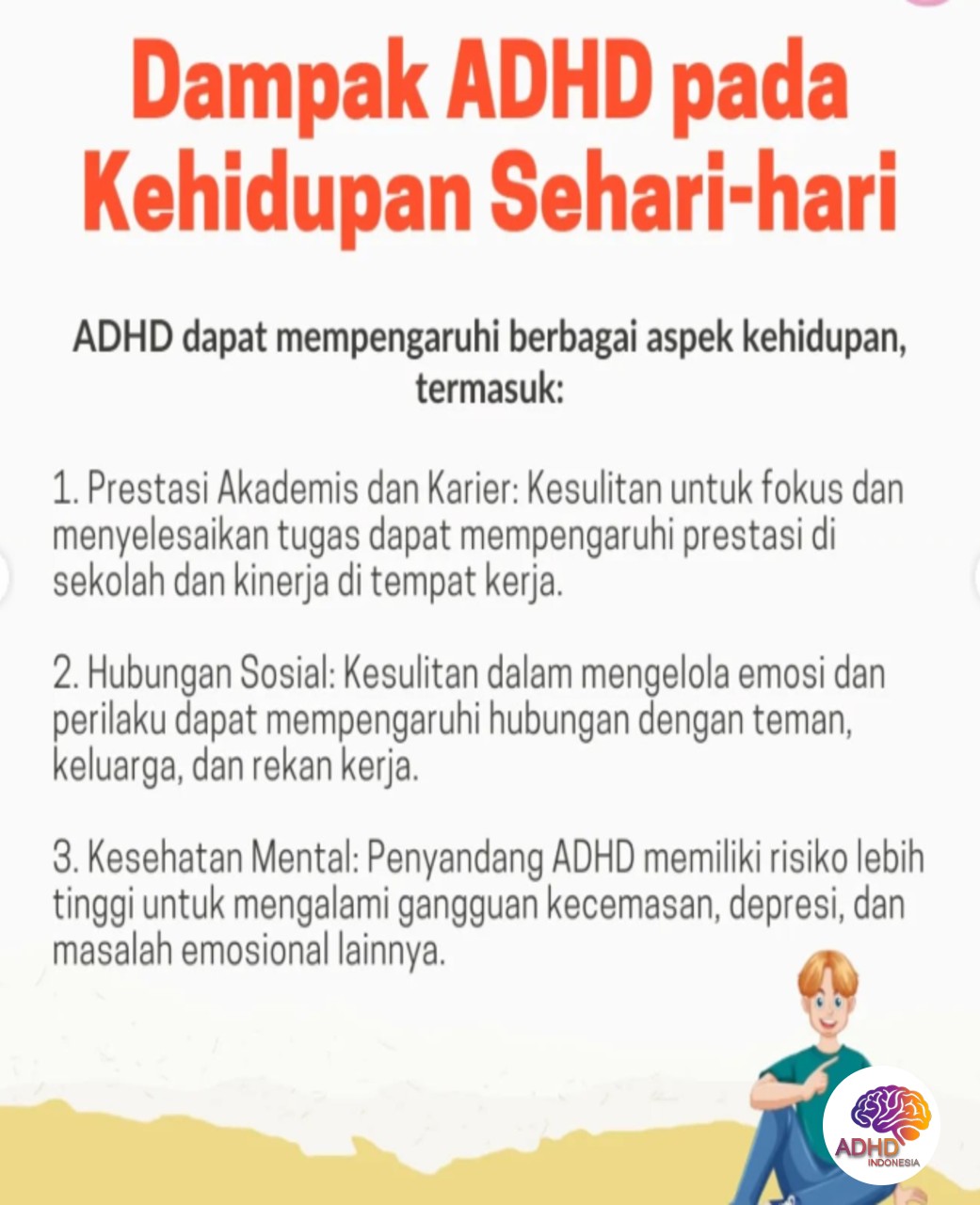 ADHD dan Hubungan Sosial Anak di Lingkungan Sekolah di Kabupaten Puncak