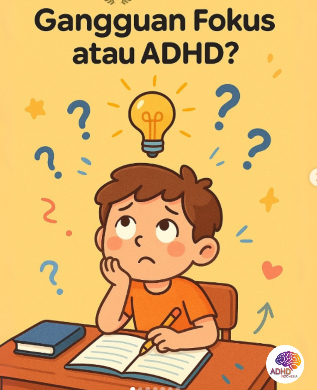 ADHD dan Kesulitan Fokus Anak: Edukasi untuk Keluarga di Kabupaten Puncak